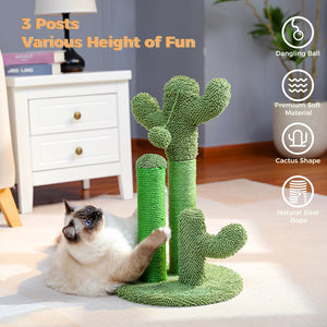 Grattoir pour Chat Cactus Mini - Jouet à Griffer